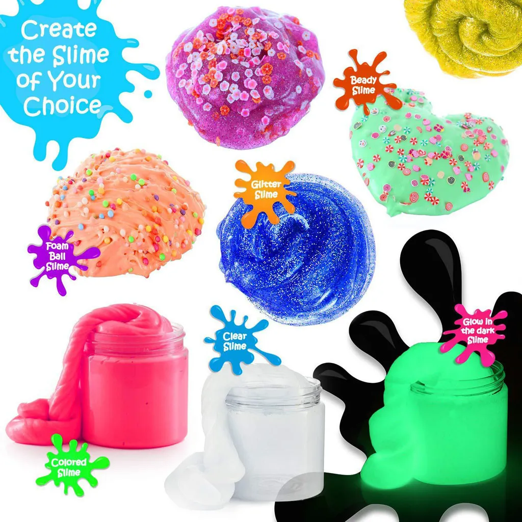 DIY Slime Making Kit 108 Clear Crystal Foam Beads With Glitter Fruit Slices  And Fishbowl B Bds Perfect For Body Candy Jewelry Making 2291L From  Fgjr309, $47.07